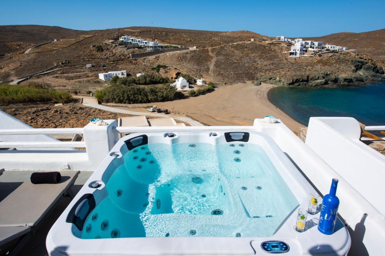 Villa Merhia Seaview Oasis With Pool & Hot Tub Esterno foto