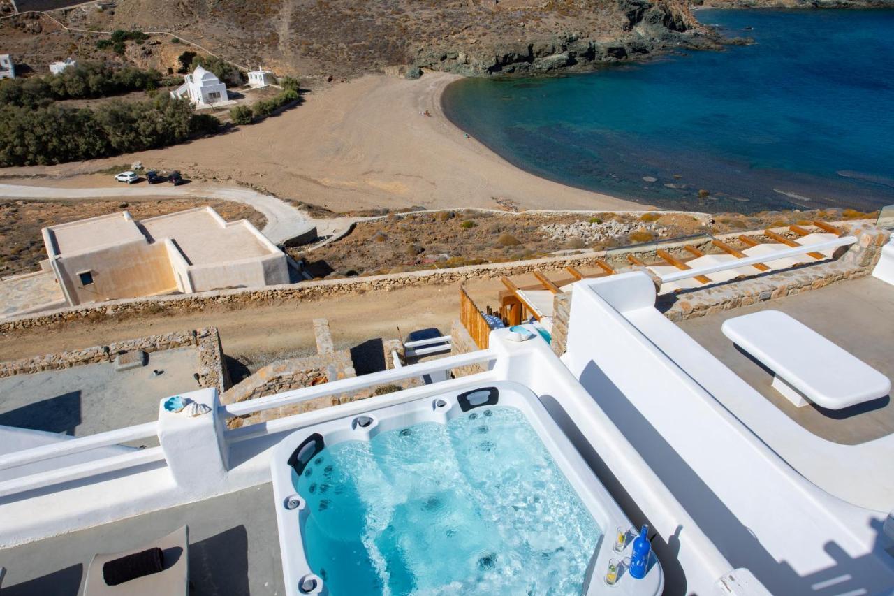 Villa Merhia Seaview Oasis With Pool & Hot Tub Esterno foto