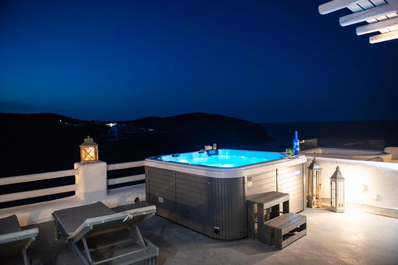 Villa Merhia Seaview Oasis With Pool & Hot Tub Esterno foto