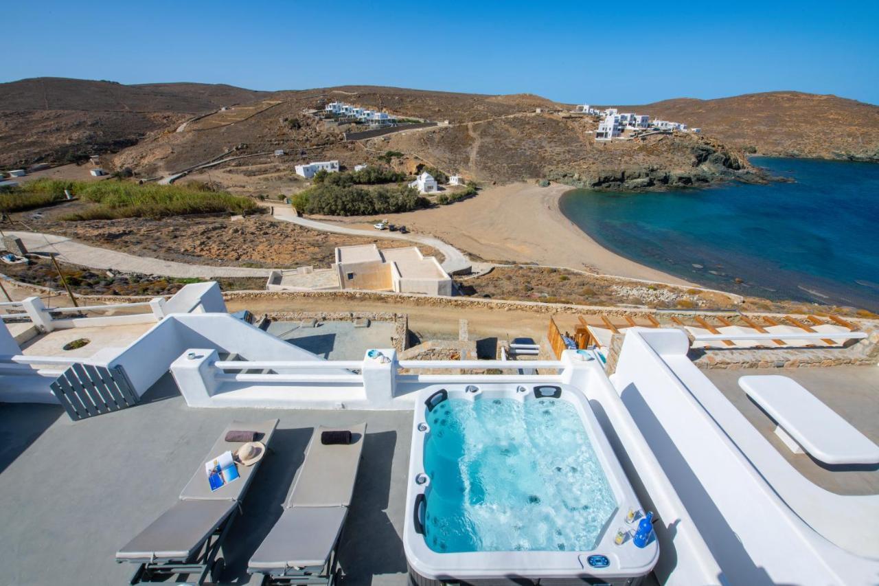 Villa Merhia Seaview Oasis With Pool & Hot Tub Esterno foto