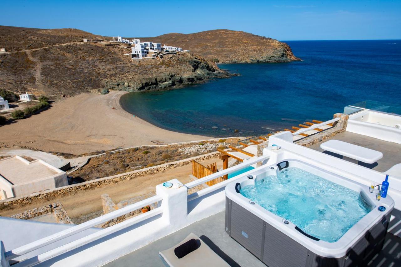 Villa Merhia Seaview Oasis With Pool & Hot Tub Esterno foto