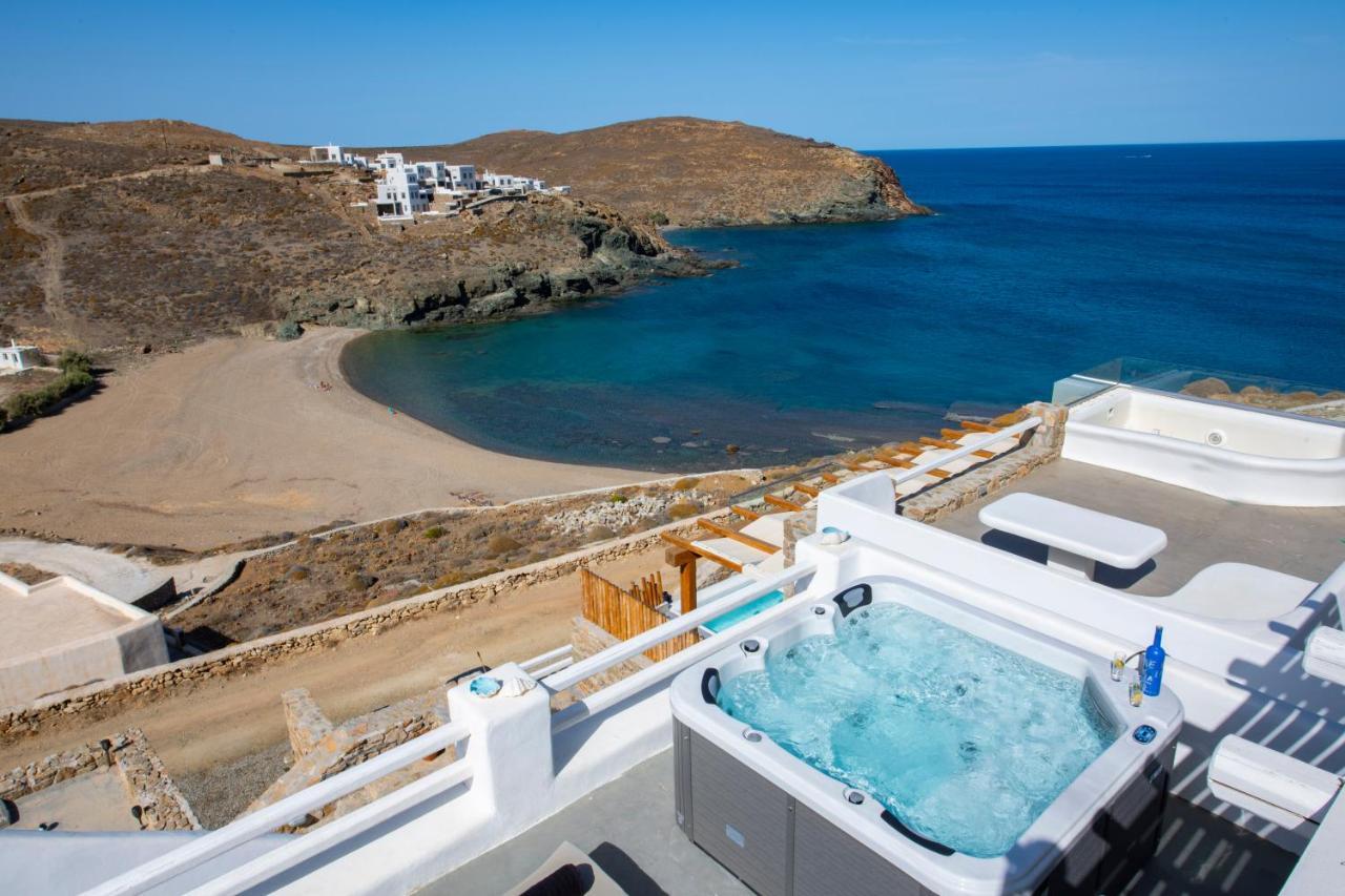 Villa Merhia Seaview Oasis With Pool & Hot Tub Esterno foto