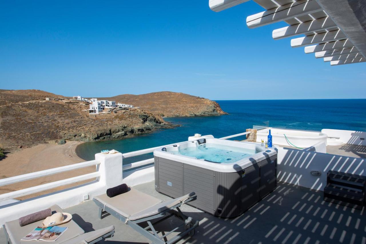 Villa Merhia Seaview Oasis With Pool & Hot Tub Esterno foto
