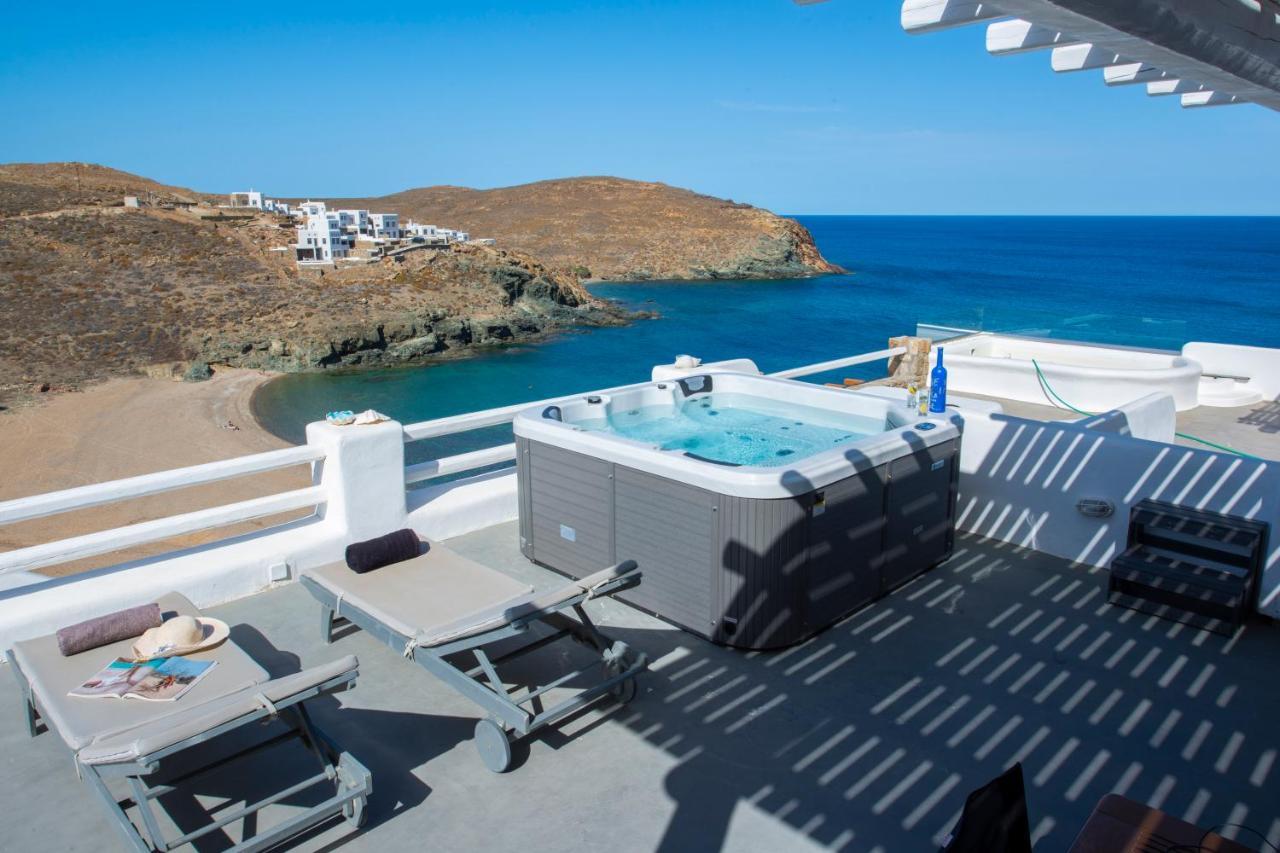 Villa Merhia Seaview Oasis With Pool & Hot Tub Esterno foto
