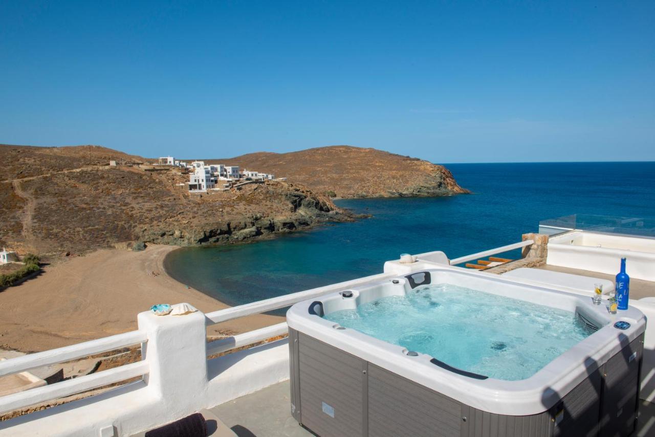 Villa Merhia Seaview Oasis With Pool & Hot Tub Esterno foto