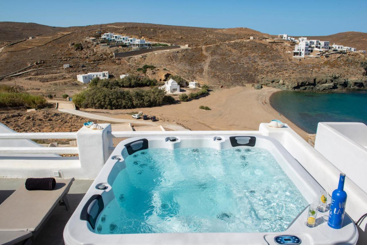 Villa Merhia Seaview Oasis With Pool & Hot Tub Esterno foto