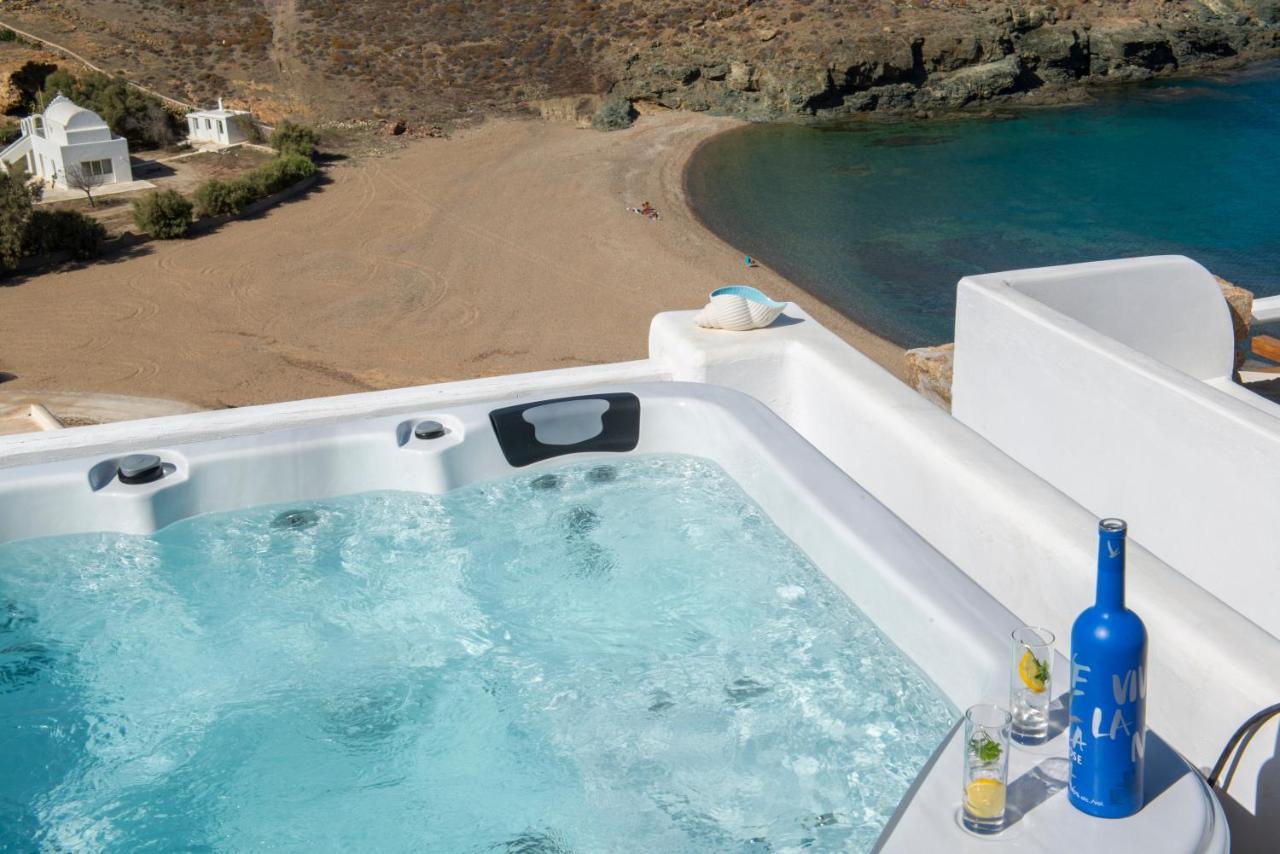 Villa Merhia Seaview Oasis With Pool & Hot Tub Esterno foto