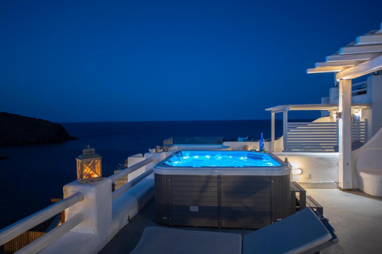 Villa Merhia Seaview Oasis With Pool & Hot Tub Esterno foto